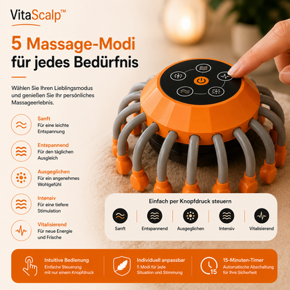 VitaScalp™ - Elektrische Kopfhautmassage