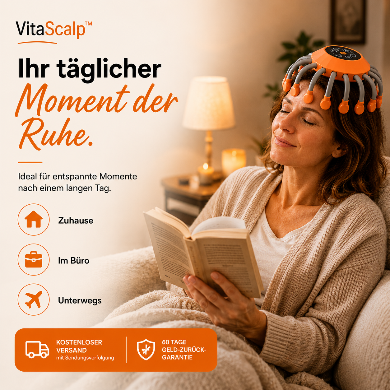 VitaScalp™ - Elektrische Kopfhautmassage